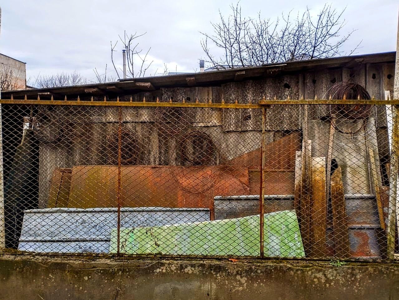 Металева огорожа секційна б/в