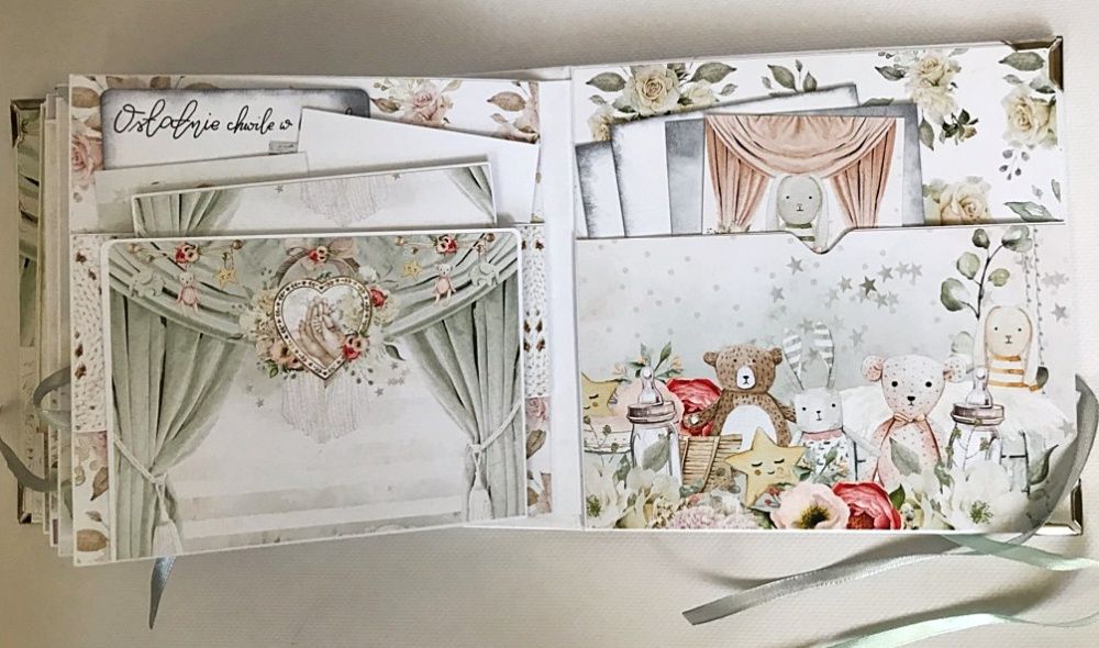 Album ciążowy scrapbooking