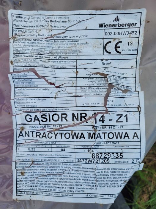 Gąsior 14 Koramic Orea 9 antracyt