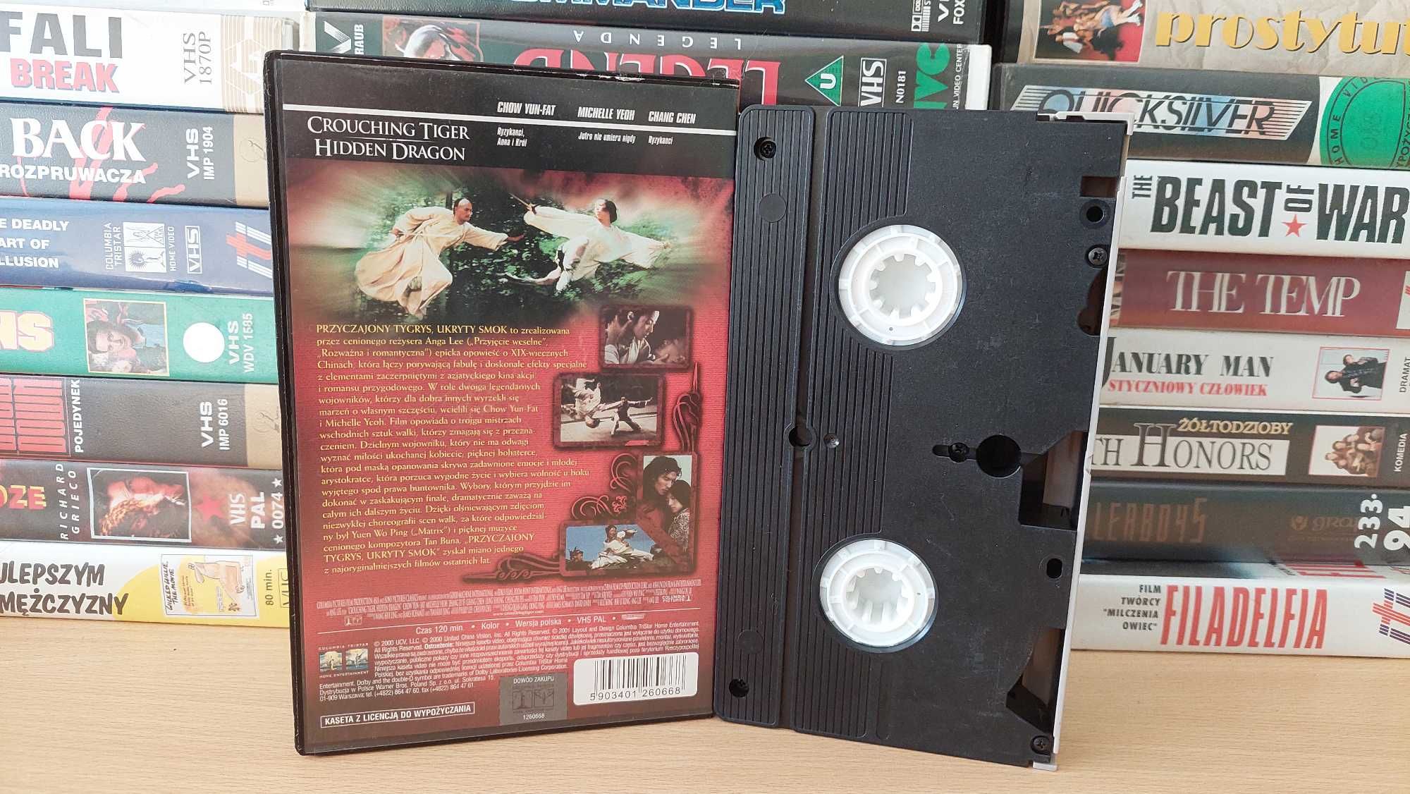 Przyczajony Tygrys, Ukryty Smok - (Wo Hu Cang Long) - VHS