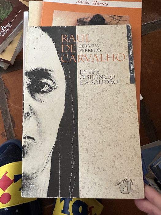 livro de Serafim Ferreira - Raul Carvalho - entre silêncio e a solidão