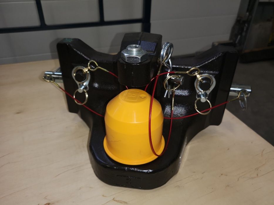 Zaczep kulowy K80 Fendt, Massey, Claas, Oryginał Rockinger, 311mm