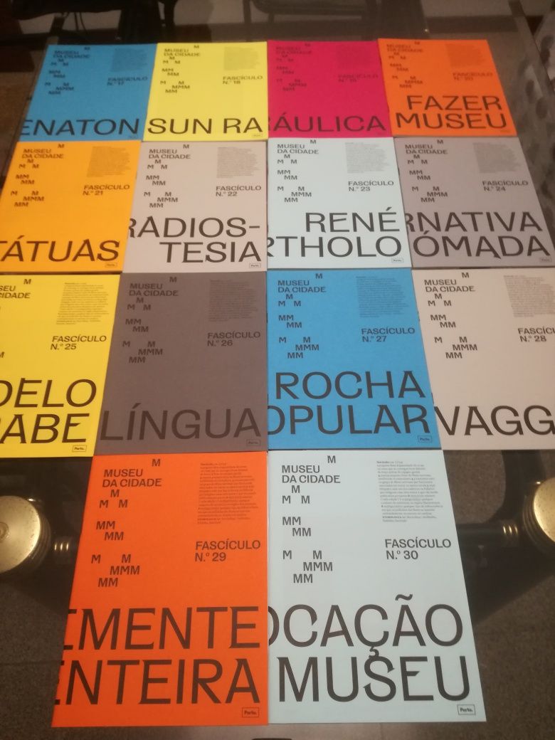 Coleção completa Raiz Fasciculada Museus da Cidade do Porto, n°1 a 30