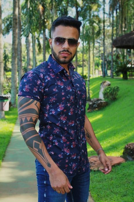 Camisa Slim estilo Brasil