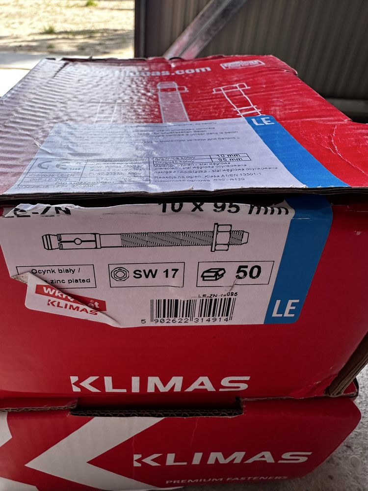 Sprzedam uchwyt belki i kotwe mechaniczną