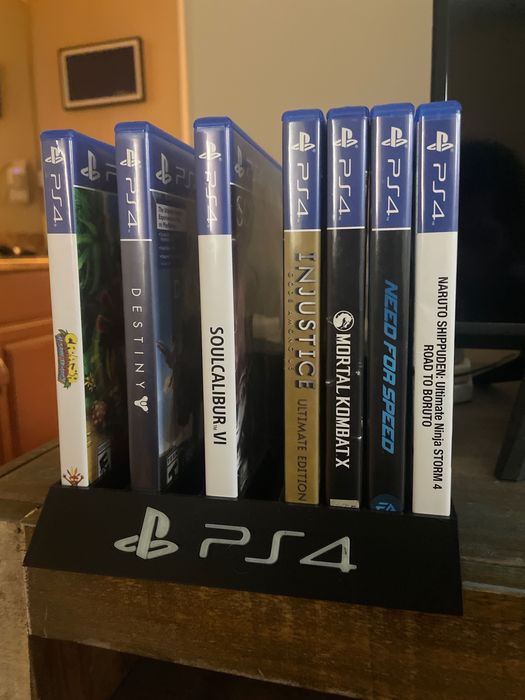 Suporte de jogos PlayStation 4