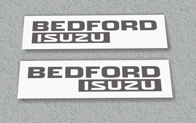Autocolantes Bedford Brava / Isuzu para as portas