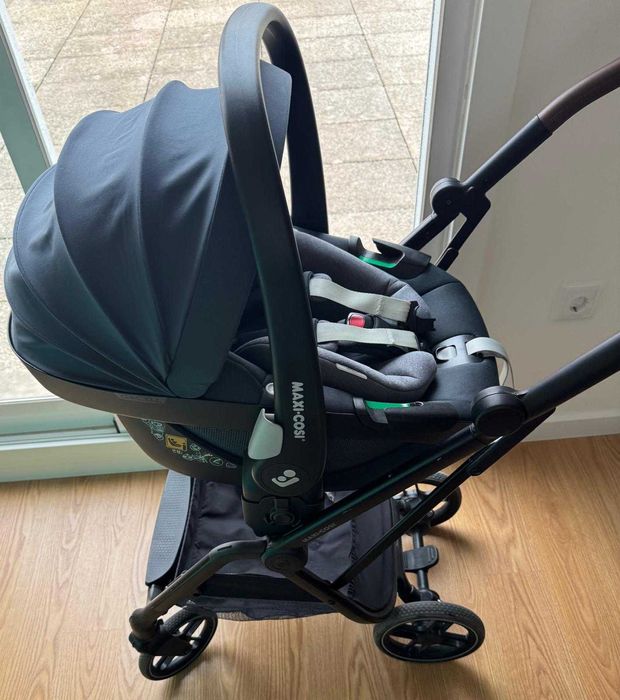 Duo Maxi-Cosi Leona 2 + Pebble 360º Pro Essential Graphite