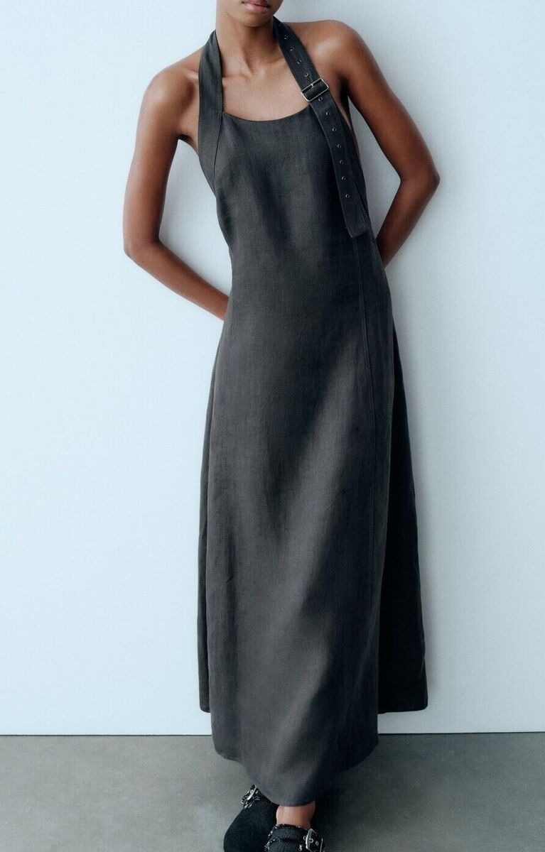 Сукня Zara льон розмір L, новий з біркою