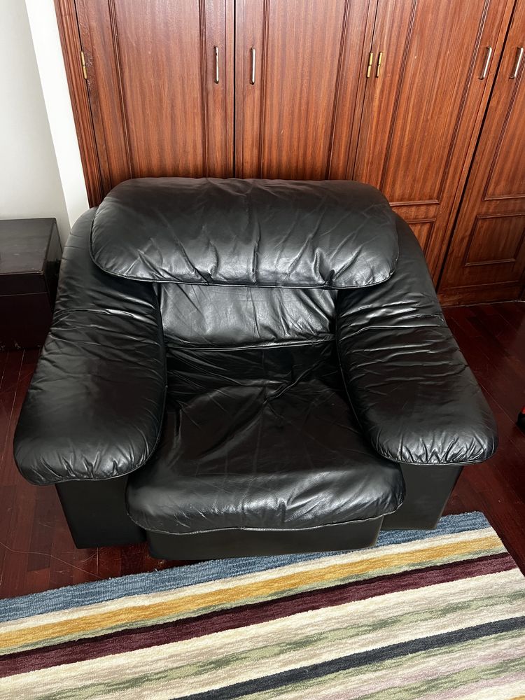 Sofa 1 lugar preto