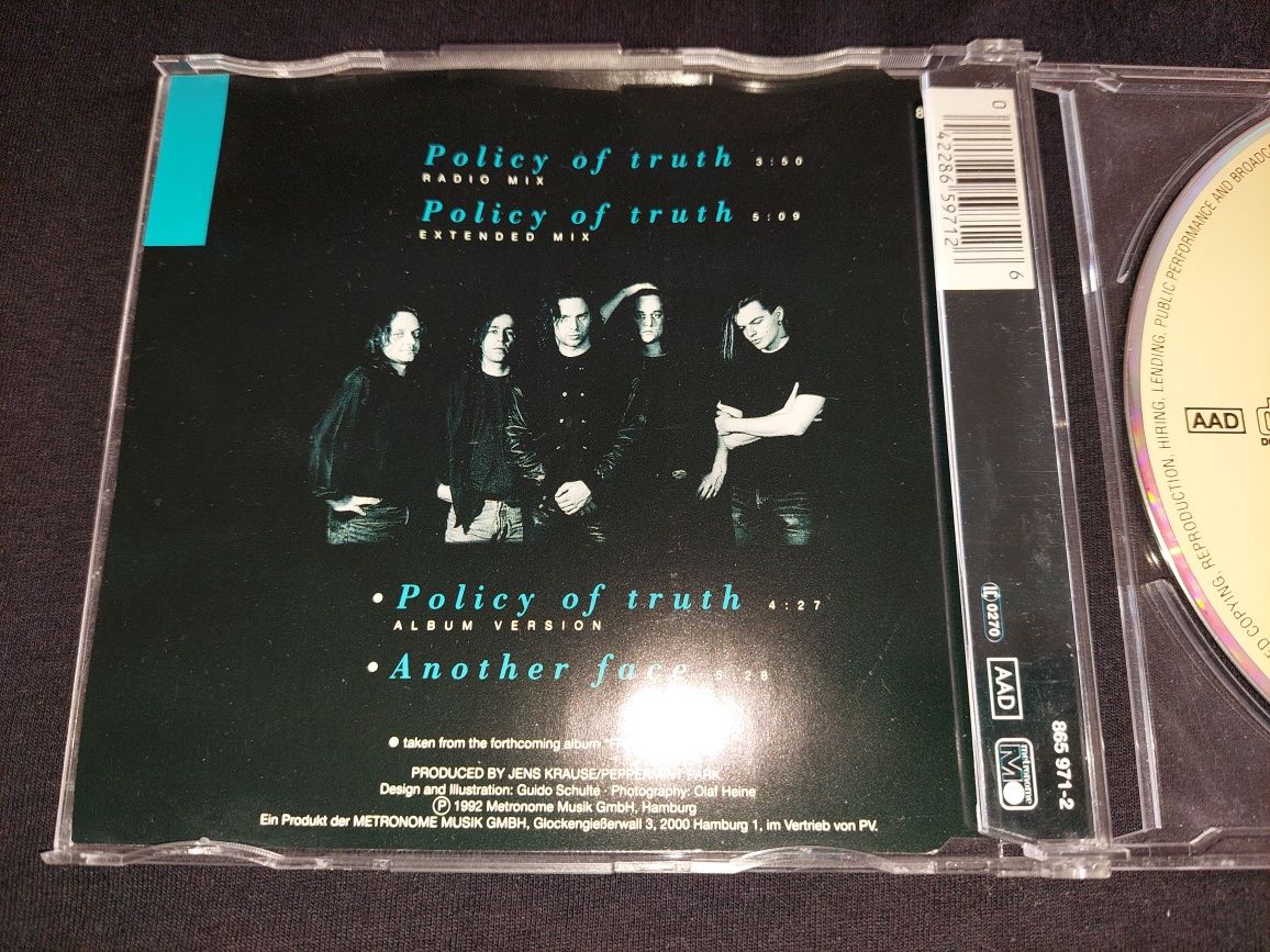 Terry Hoax ( Depeche Mode ) Policy Of Truth CD 1992