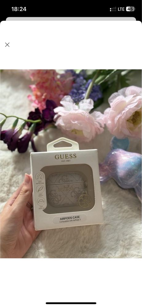 Etui чохол для airpods 3  guess оригінал