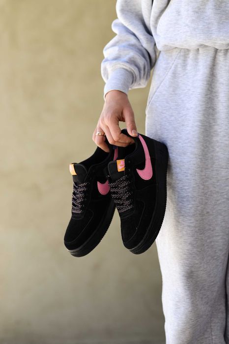 Кросівки Nike Air Force 1 Low Black Pollen Rise premium