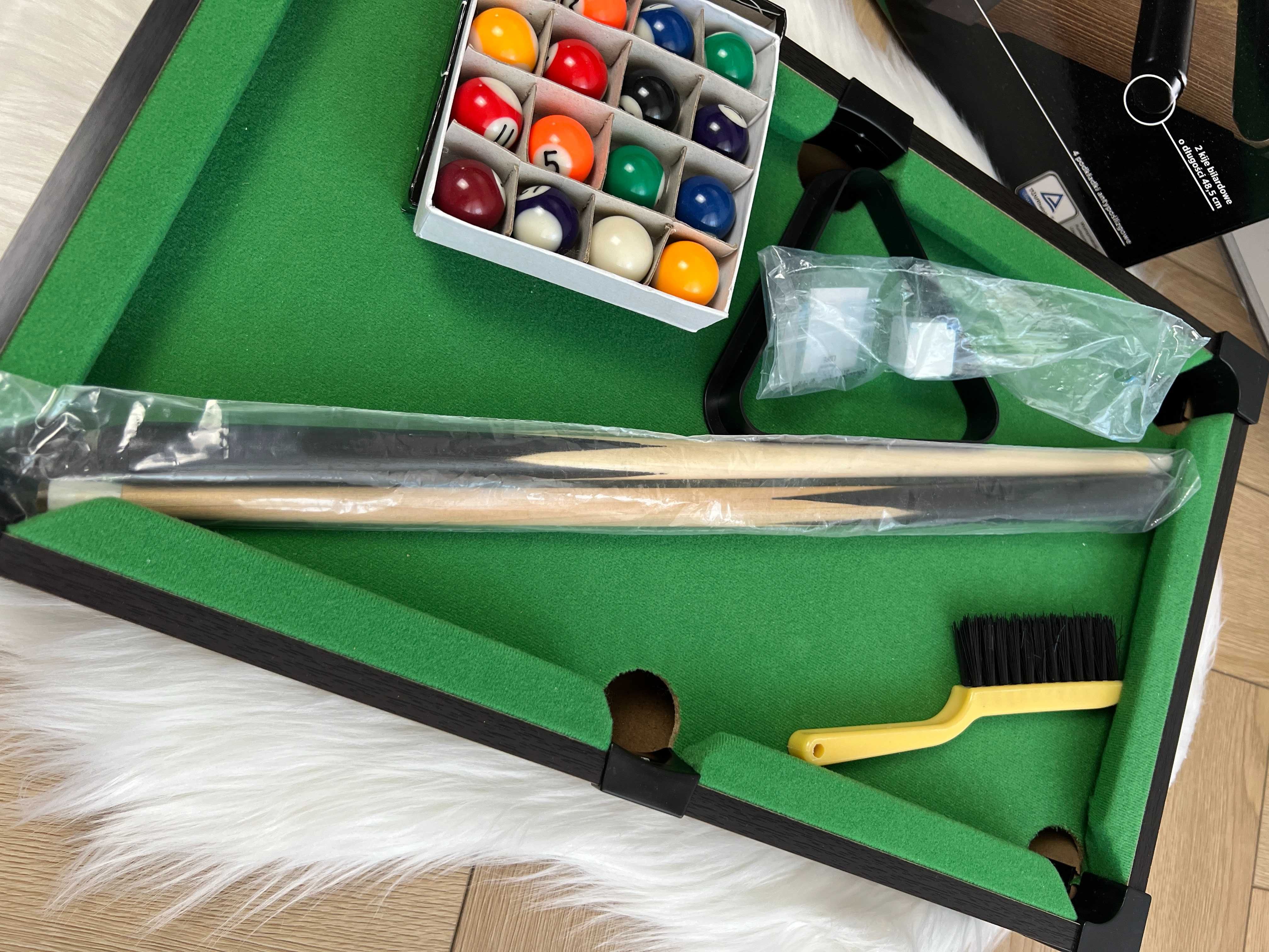 Jak nowy Mini stół do gry w bilard Mini pool table stół do bilarda