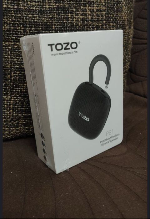 Преміум звук 10w/32H/ipx8/ портативна блютуз колонка Tozo PE1