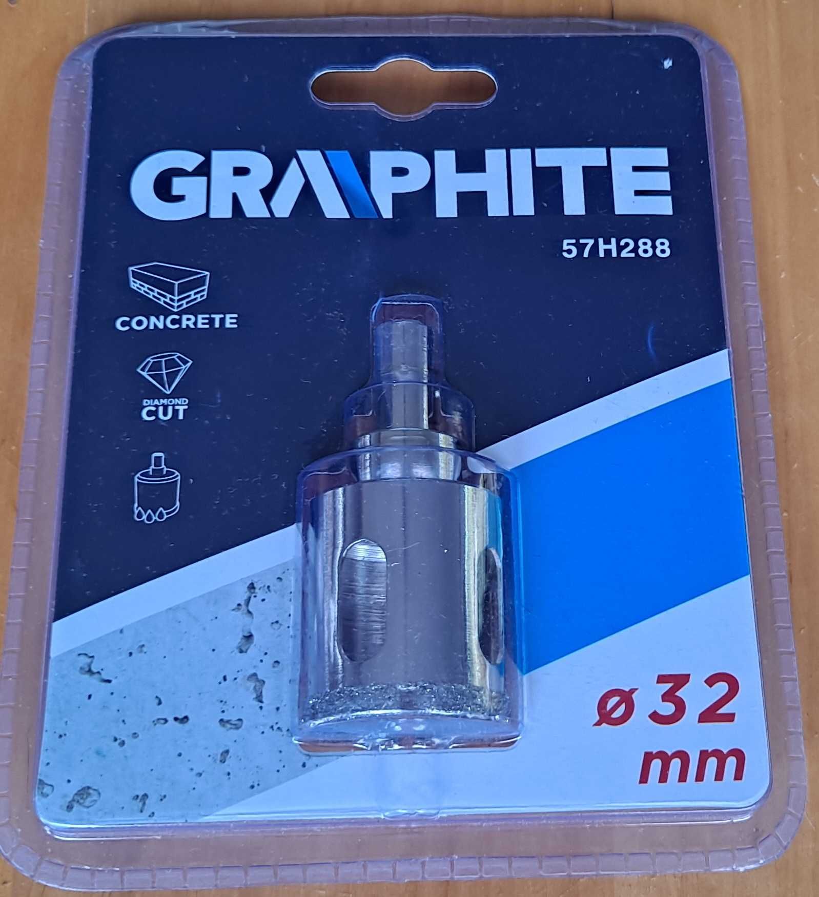 Graphite 57H288 Wiertło diamentowe do gresu 32 mm