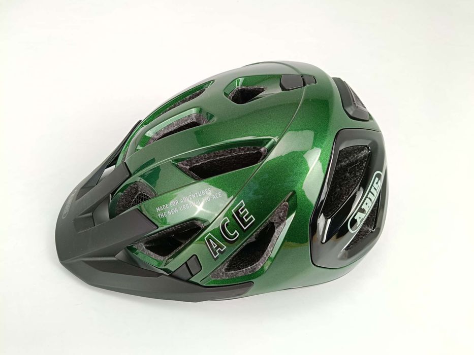 Kask rowerowy Abus Urban-I 3.0 ACE zielony M 52-58 cm