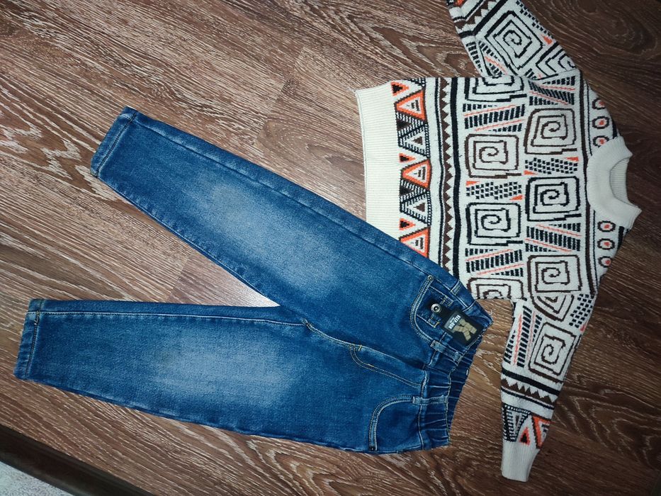 Зимовий теплий комплект ,костюм,набір ! 6-7 років, 116-122