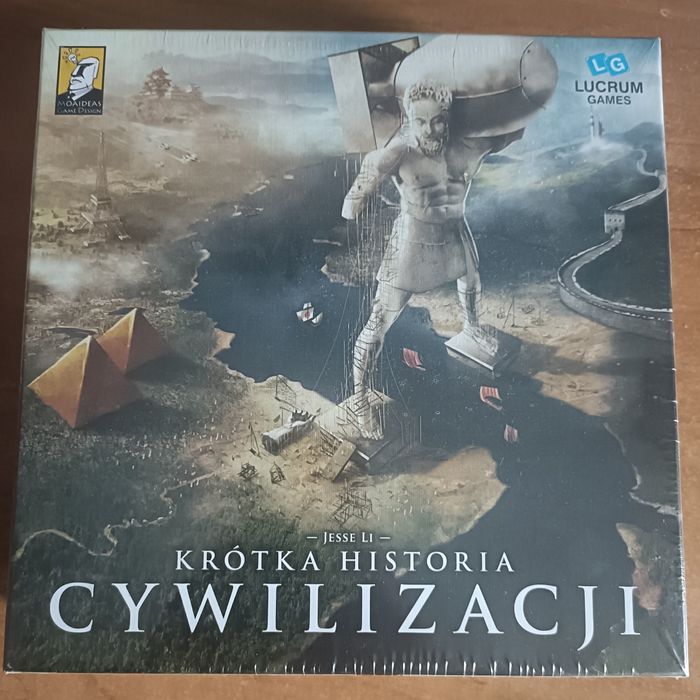 Krótka historia cywilizacji. Gra planszowa - nowa w folii