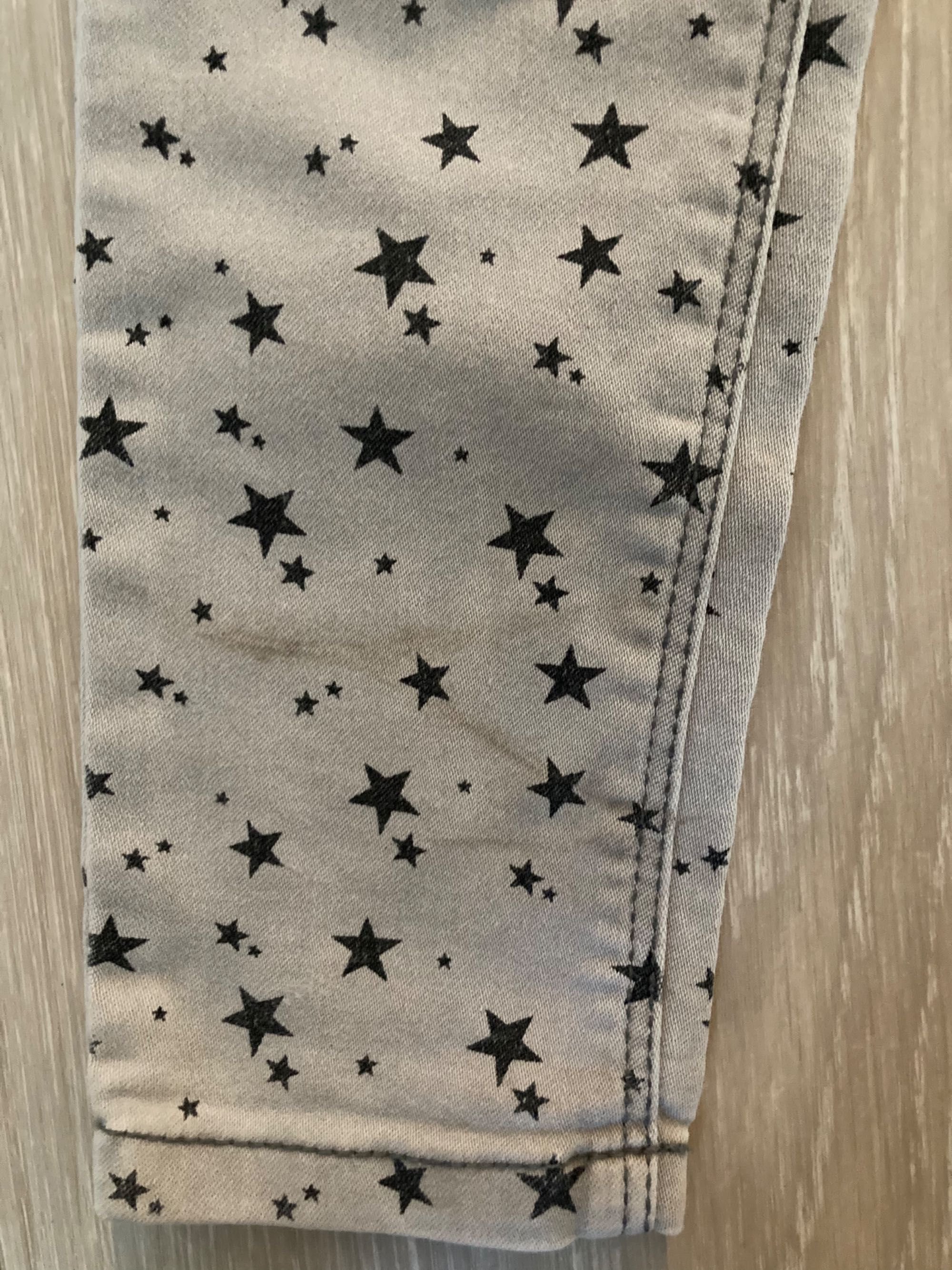 Spodnie spodenki denim rozm. 122