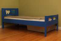 Łóżko Ikea dziecięce Kritter 70x160 cm z materacem b.ładny stan