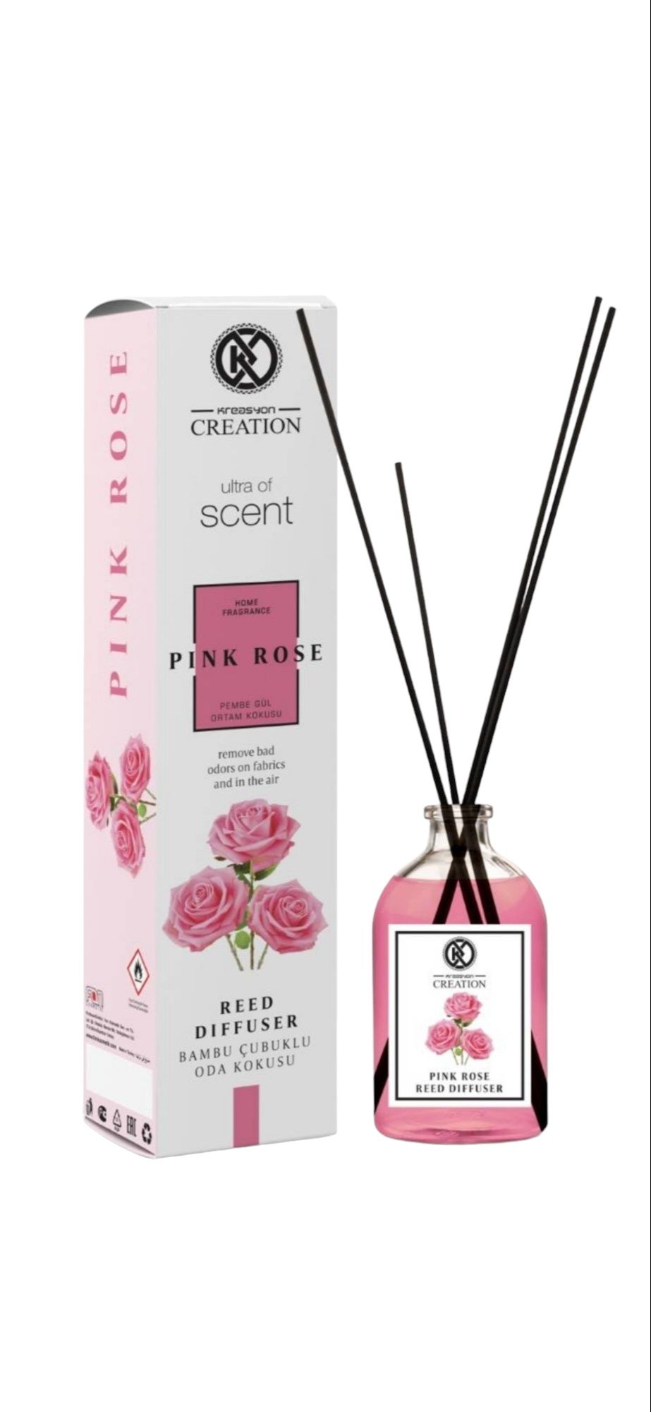 Zapach domowy Kreasyon Pink Rose 115 ml