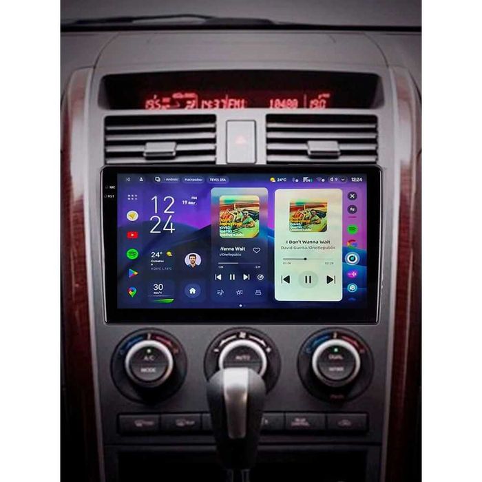 Штатная магнитола Teyes CC4 Pro 2k 8+128 Gb Mazda CX-9 TB 2006-2016