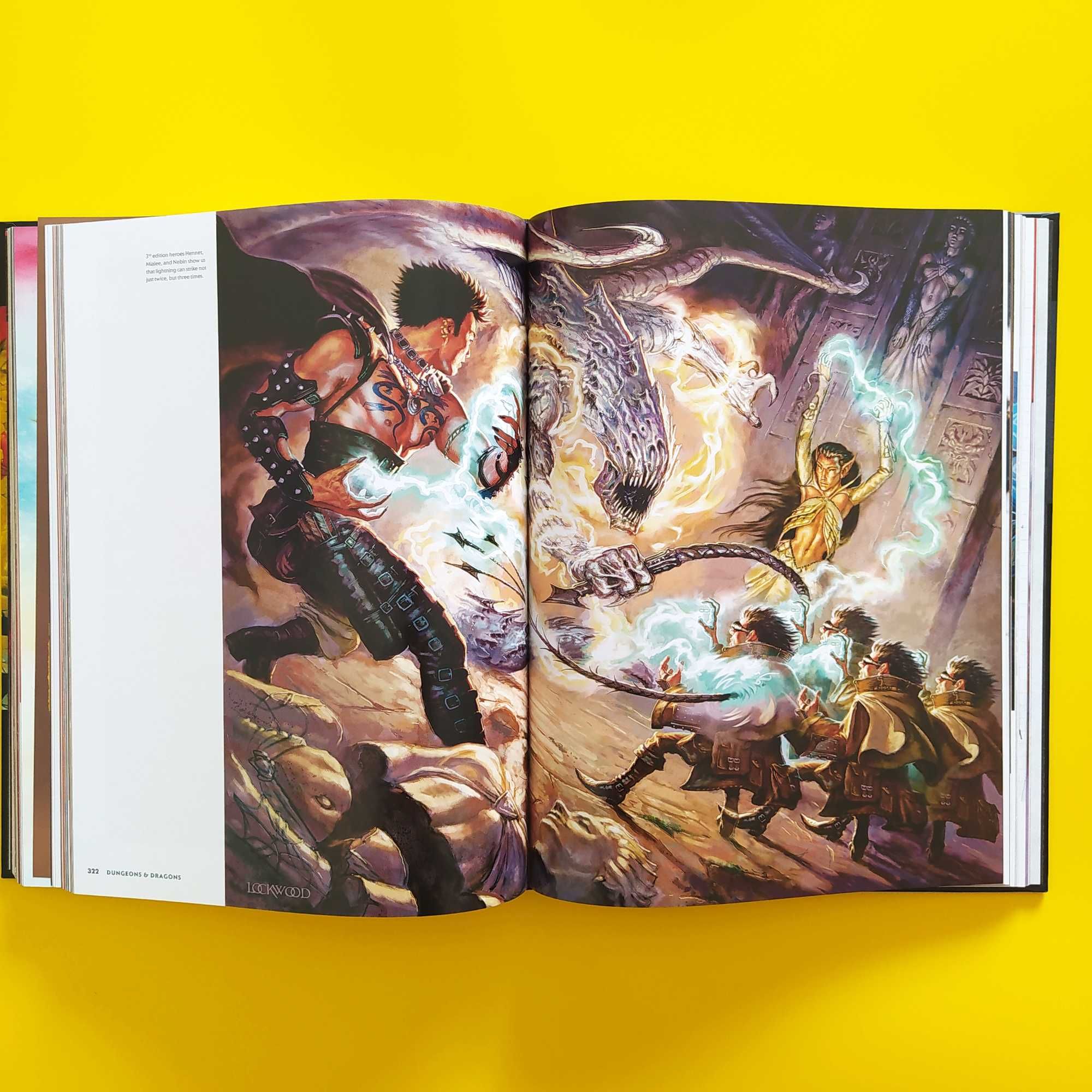 Livro Dungeons and Dragons Art and Arcana : A Visual History