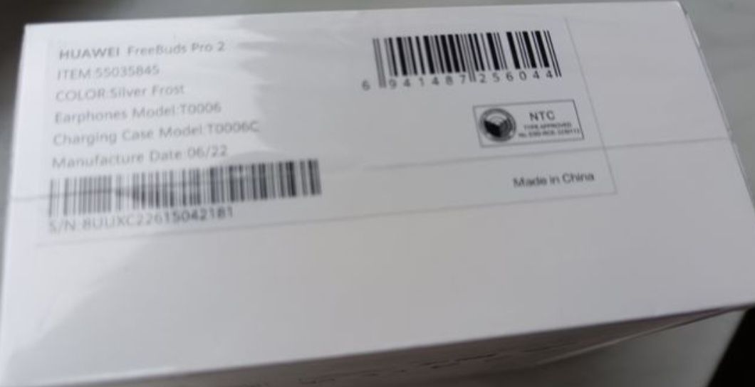 Słuchawki bezprzewodowe huawei freebuds pro 2