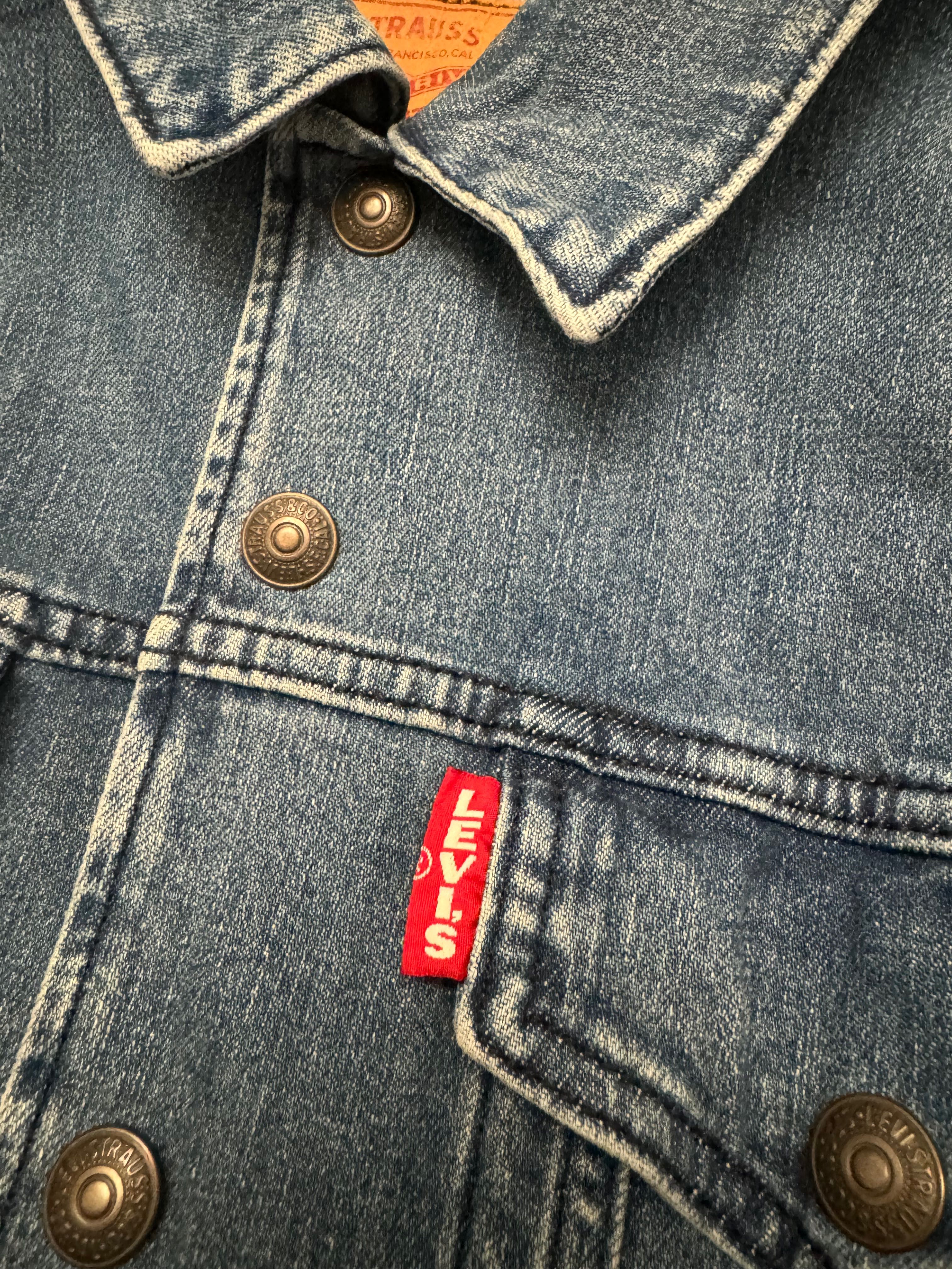 Levi’s Premium extra kurtka katana jeans vintage uniseks L,  oversize