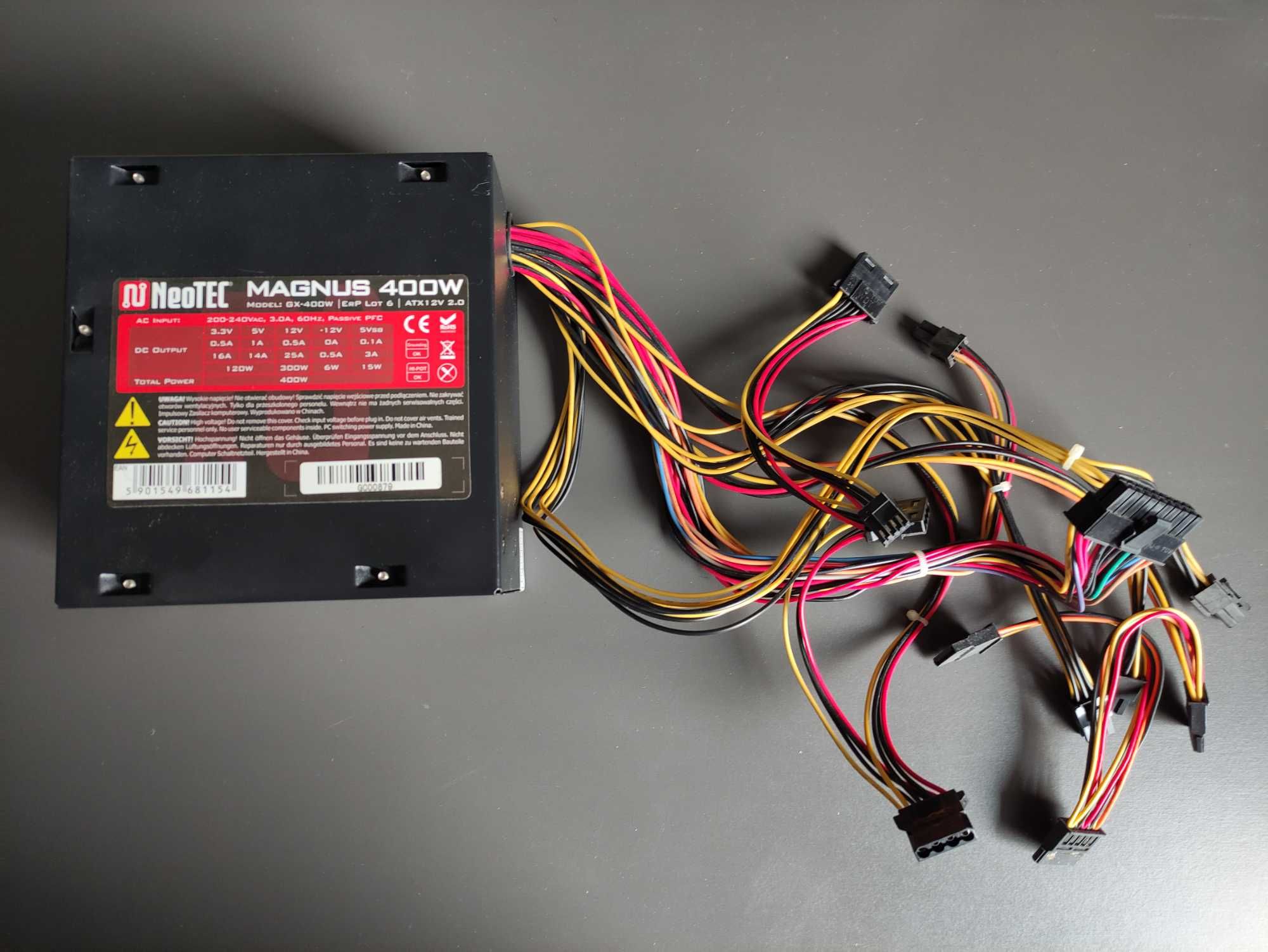 Zasilacz NeoTEC Magnus GX 400W