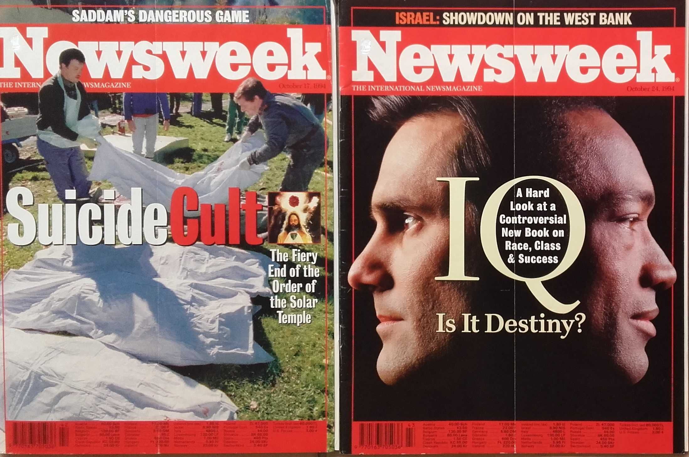 Revistas Newsweek de 1994