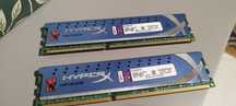 16 GB de memória Kingston Hyper X DDR3 (2x8GB)