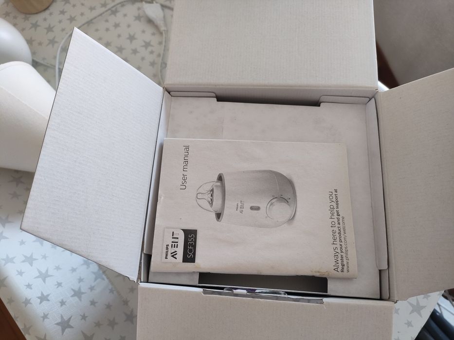 Aquecedor de biberões Philips Avent