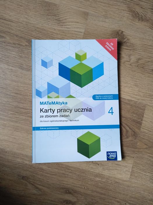 Karty pracy ucznia 4 Matematyka zakres podstawowy