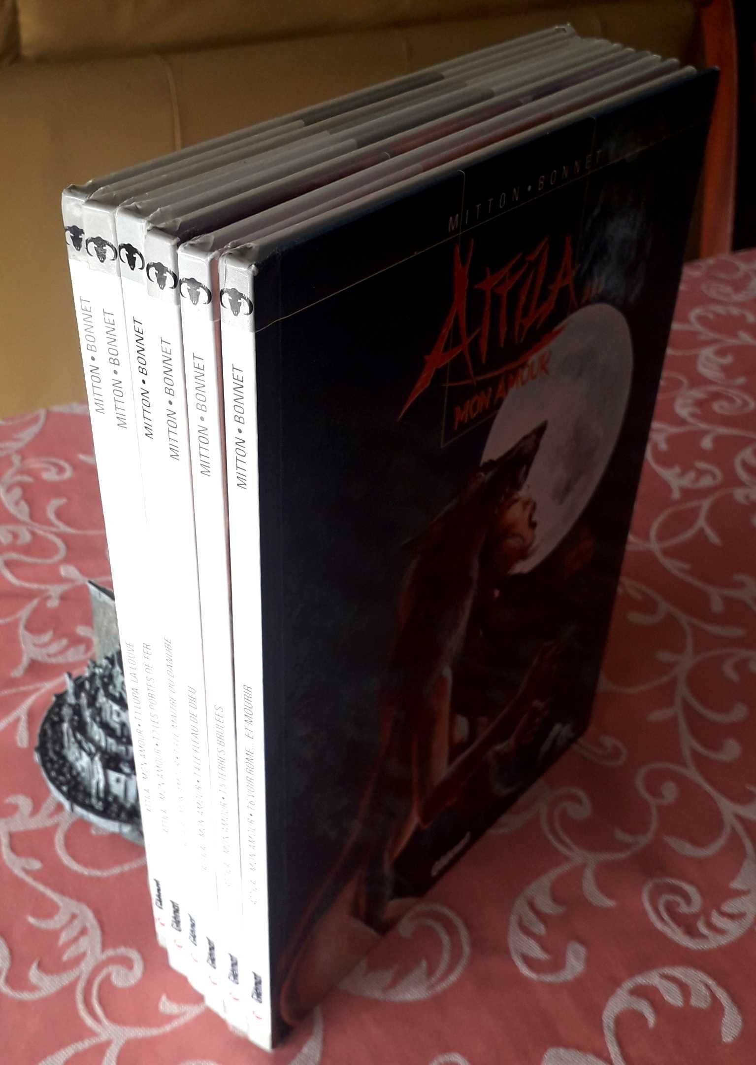 Livros de BD - Mitton & Bonnet - Attila...mon amour (francês)