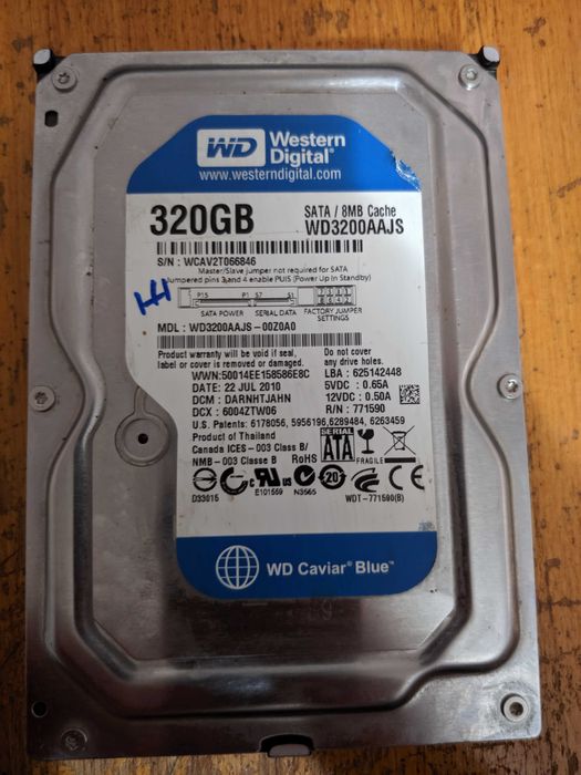 WD Blue 320GB SATA2