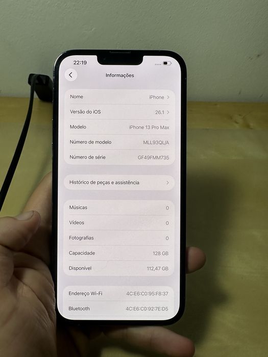 Iphone 13 Pro Max Sierra 128gb