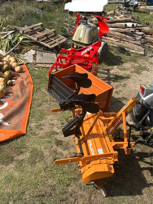 Trator Tractor Landini Mistral e 6 Alfaias