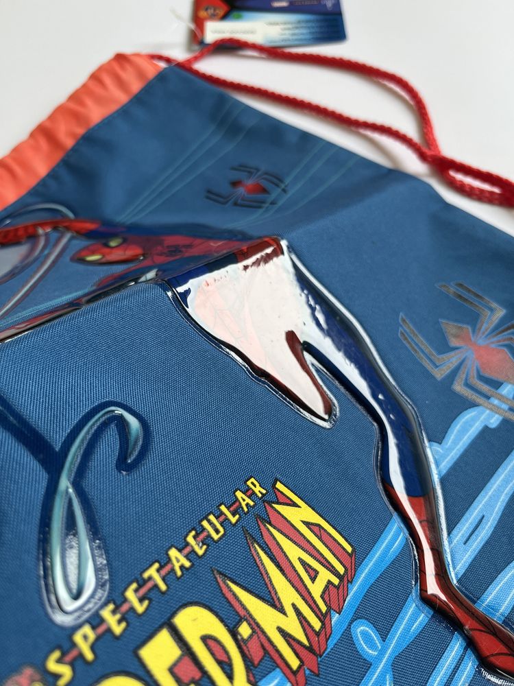 Worek nowy dla przedszkolaka z grafiką Spiderman’a