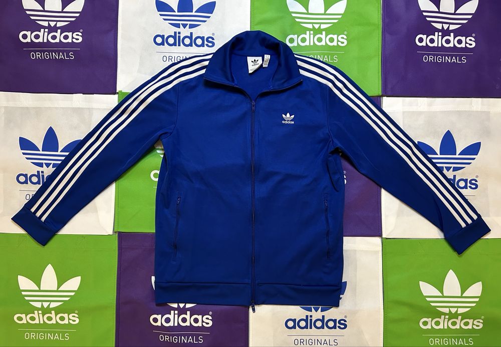 Bluza Adidas Originals Beckenbauer TT regular, roz L, b dobrYy