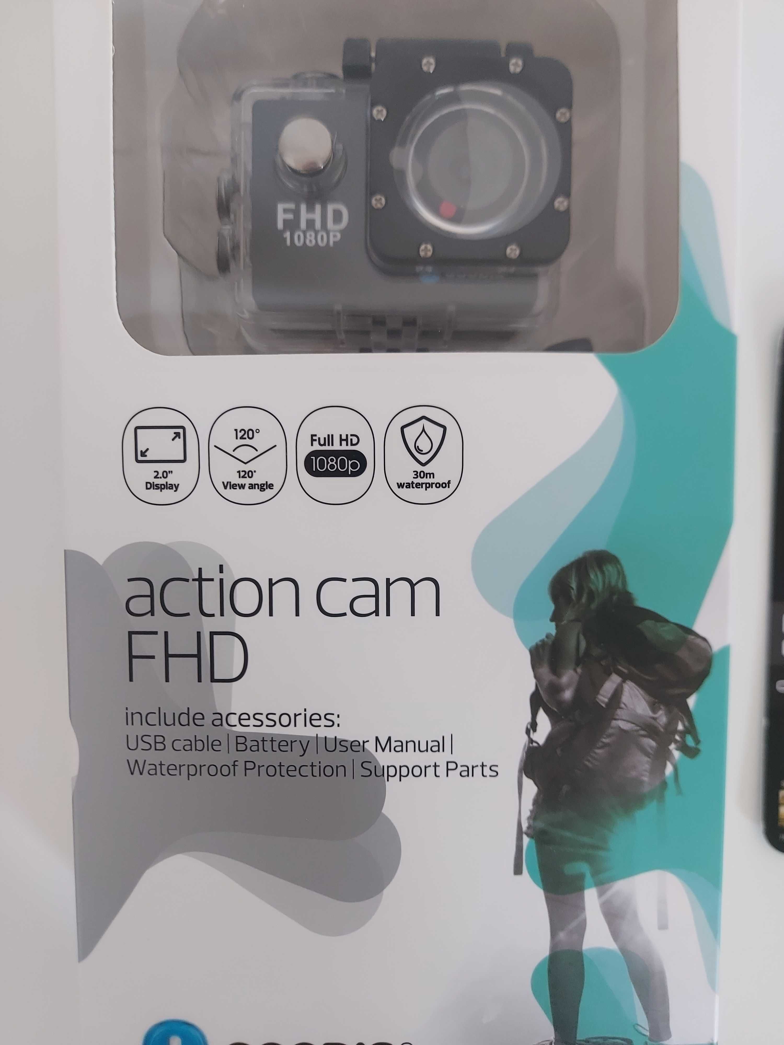 Action Cam Goodis Full HD - 12MP + Cartão 32 GB