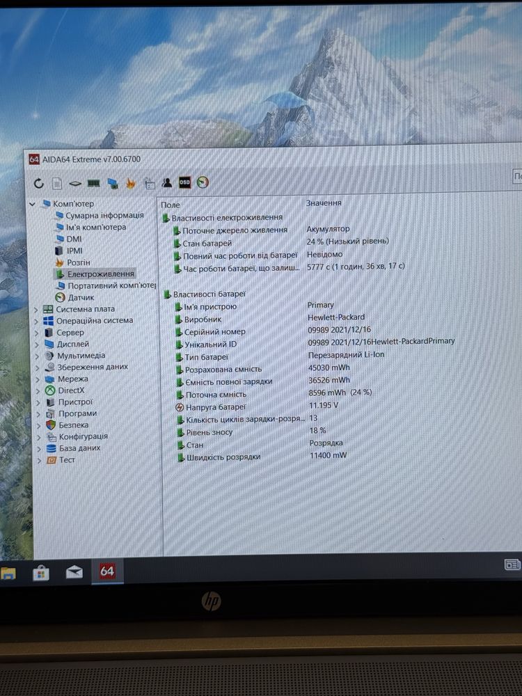 Ноутбук HP ProBook 450 G8 i5-1135G7 / 32 GB RAM / 512 GB SSD
