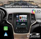 Radio Android Jeep Grand Cherokee "Tesla Style" 4G Qled CP/AA Montaż
