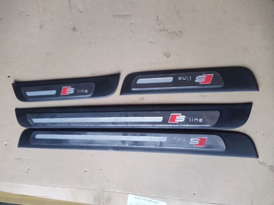 Listwy progowe audi a4 b8 lift s line