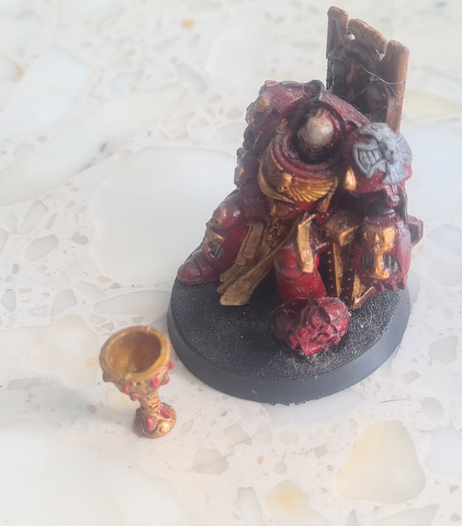 Warhammer wh40k trup ze space hulk pomalowany