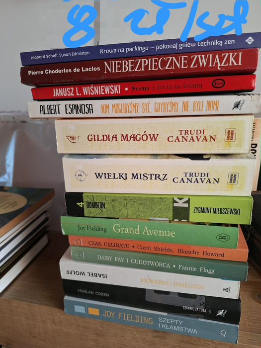 Książki różnej tematyki