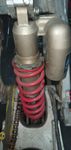 Amortyzator tył tylny Suzuki Rmz 450 sprawny rok 06-08 Części sprężyna