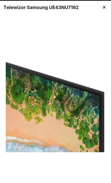 Samsung UE43NU7192 Smart Jak Nowy