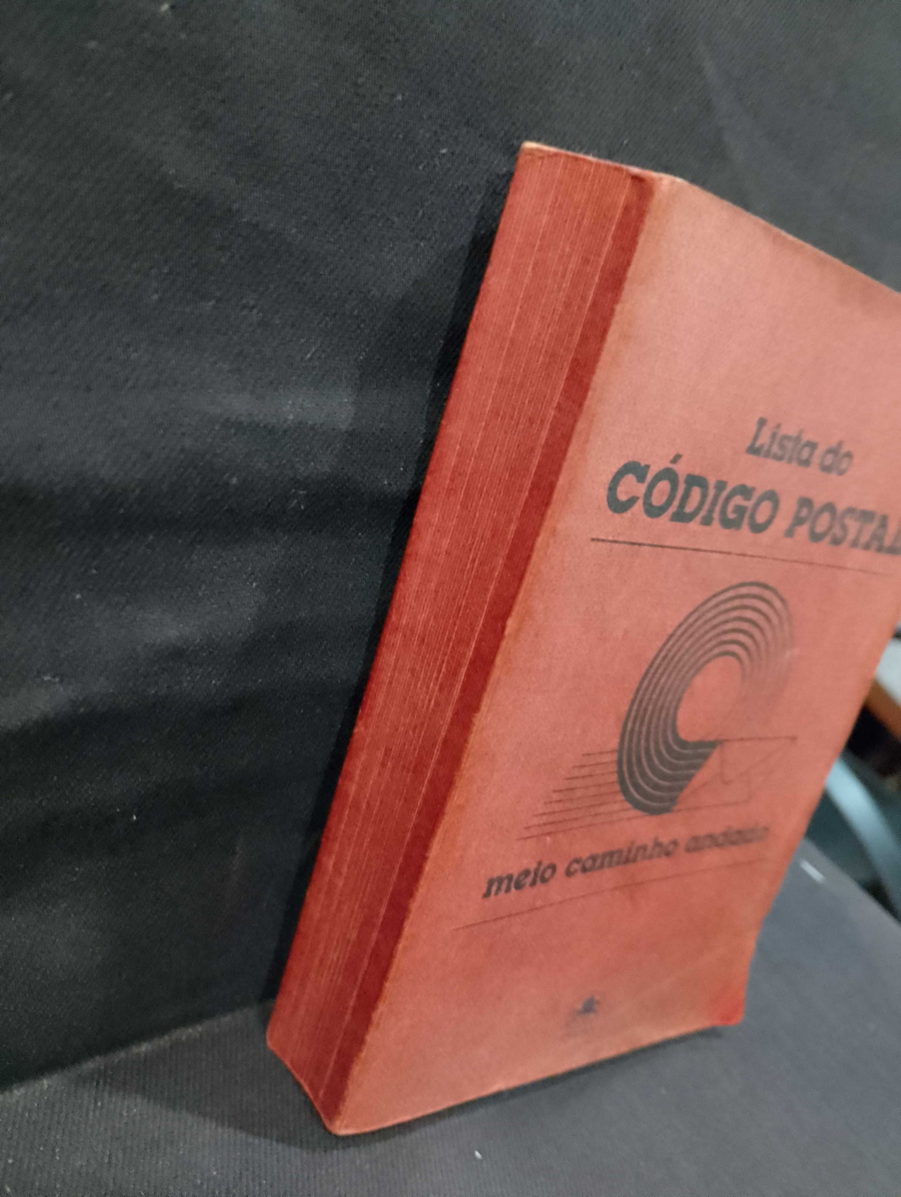 Lista do Código Postal CTT Meio caminho andado 1981